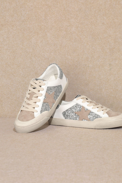 Haber Sneakers - Silver White