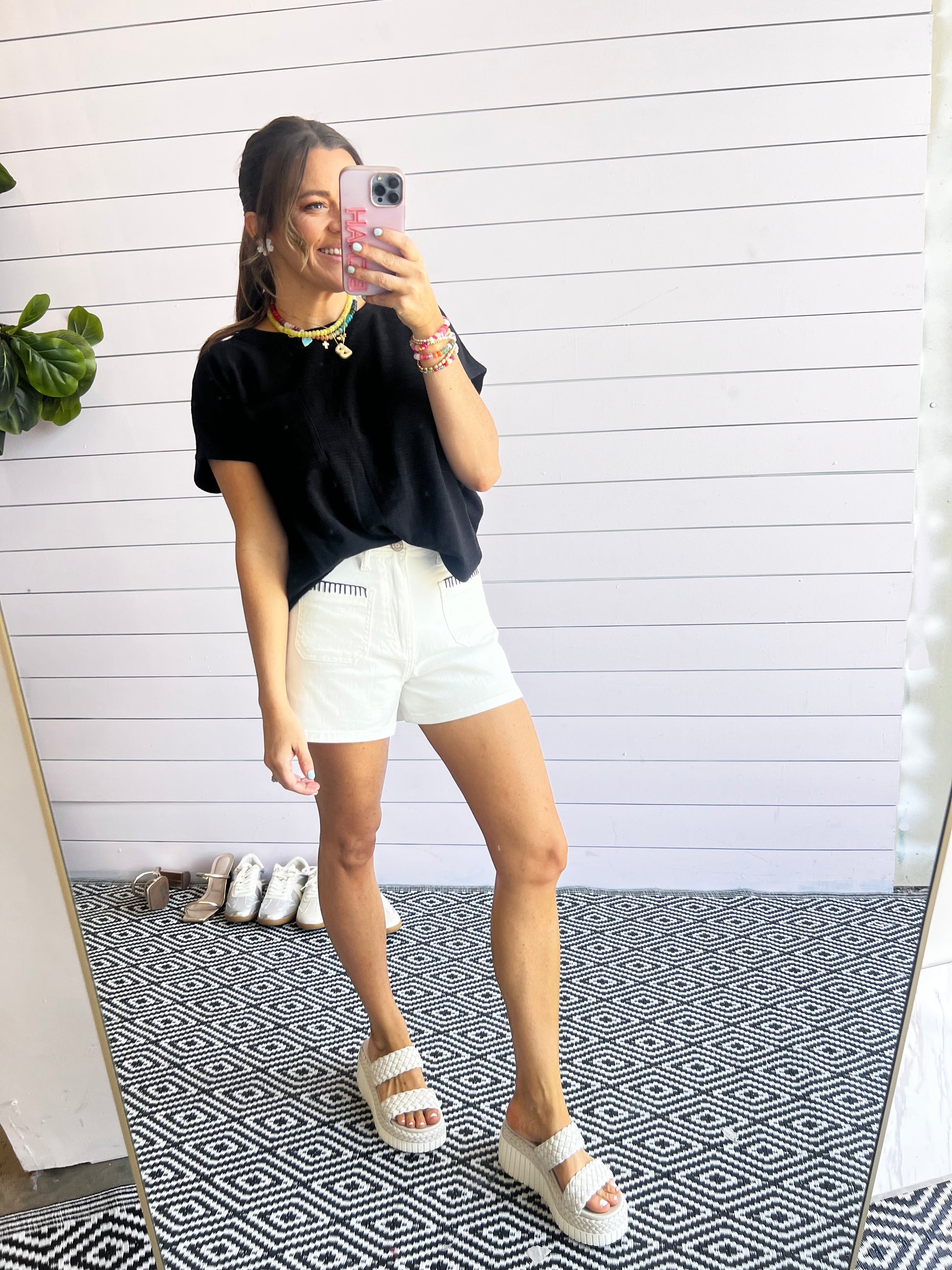 Stitched Up Shorts