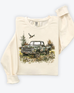Camo Truck Comfort Colors- Long Sleeve