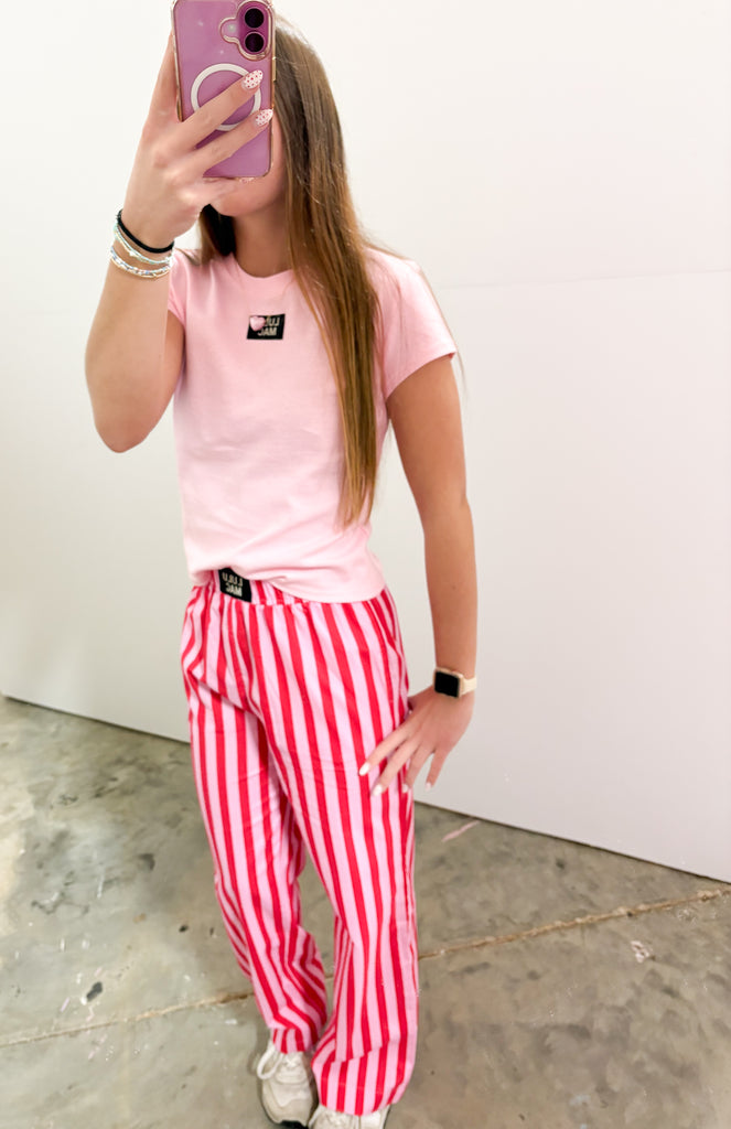 Lulu Mac BABY DOLL TOP Pink