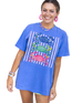 Flo Blue Comfort Colors Tshirt