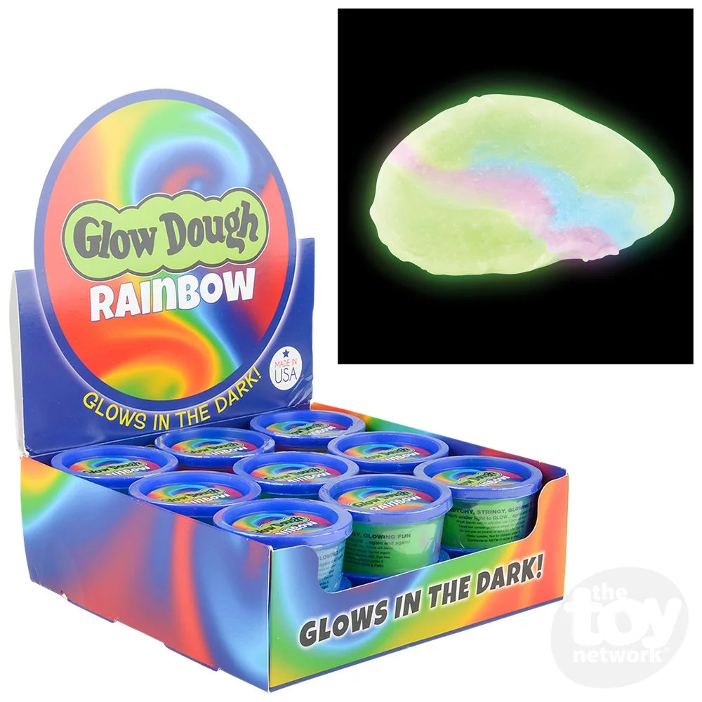 Rainbow Glow Dough 4oz