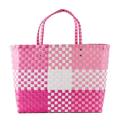 Heather Woven tote