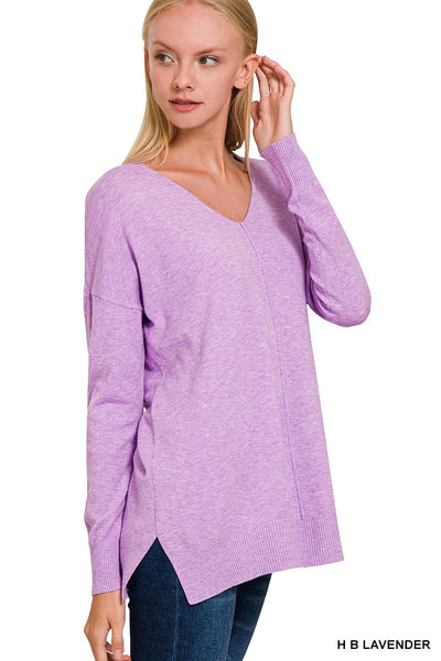 Higher Class Sweater - Lavender