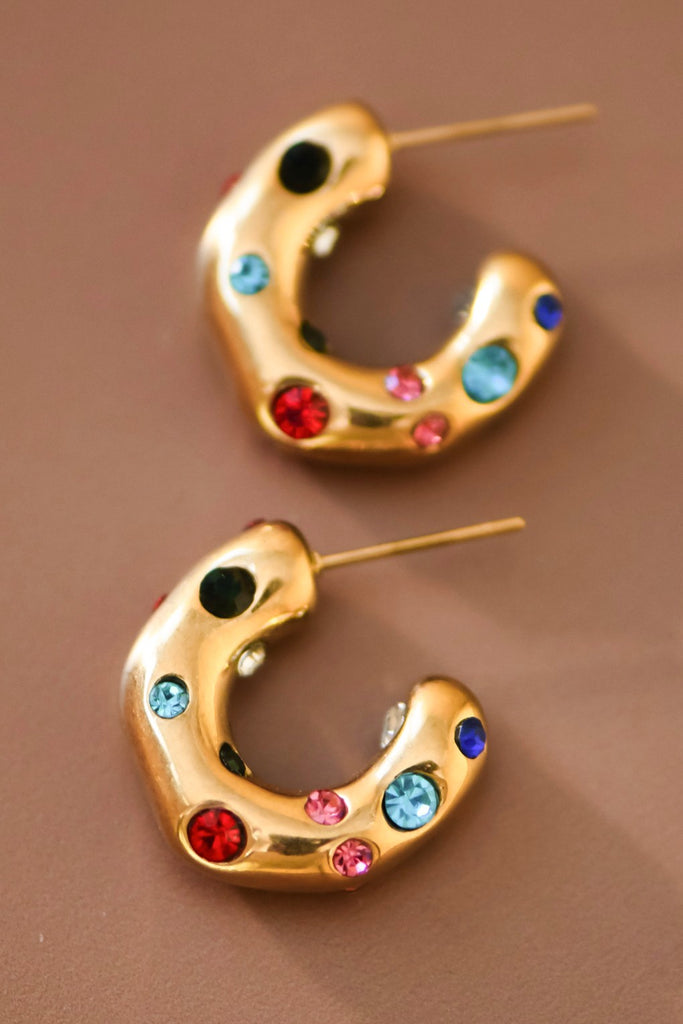 Crystal Huggies - multi