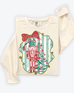 Striped Nutcracker Comfort Colors Tshirt - Long Sleeve