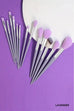 Make up Brush Set -Purple
