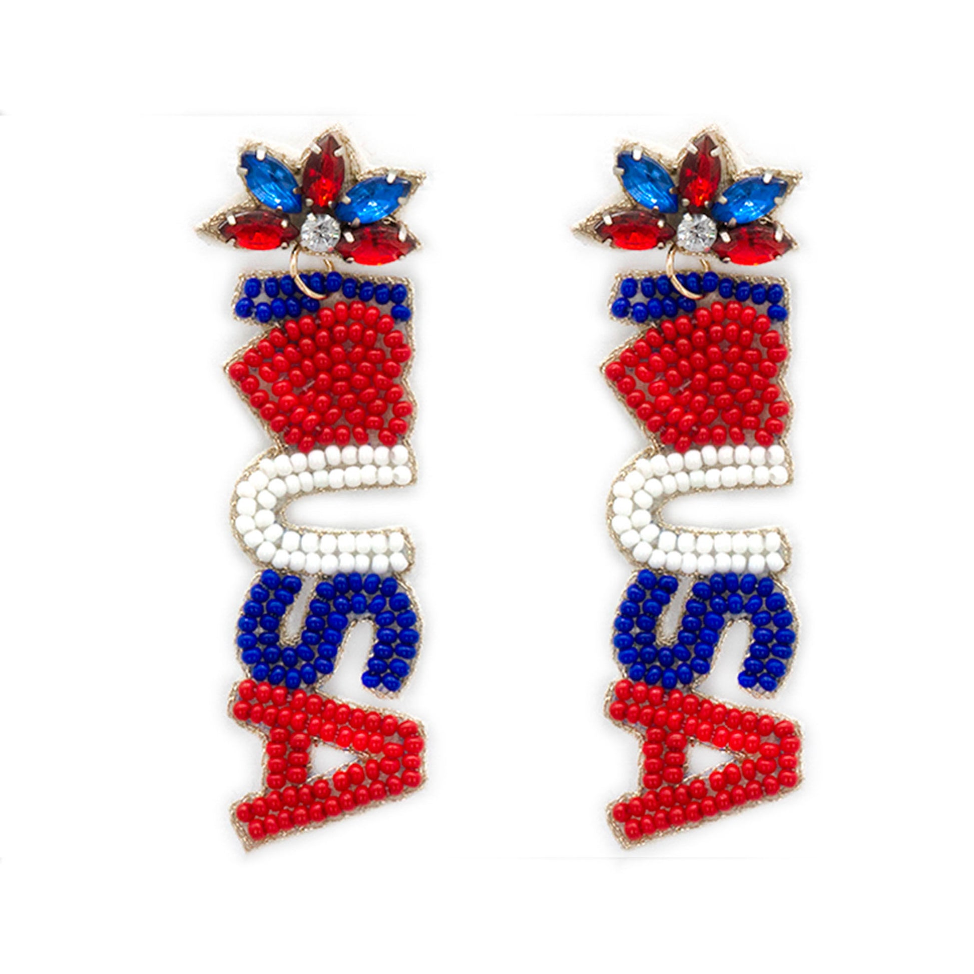 I Heart USA Earrings