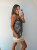 To The Vault Blouse - Navy