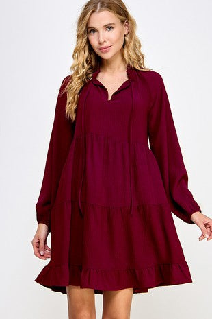 2H Maroon Dress