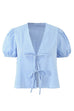 Plaid To Meet you Set- Blue