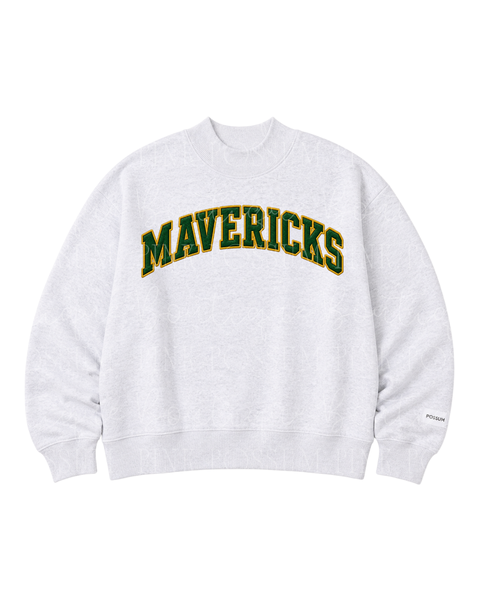 Mavericks Mock Neck - Grey PRE ORDER
