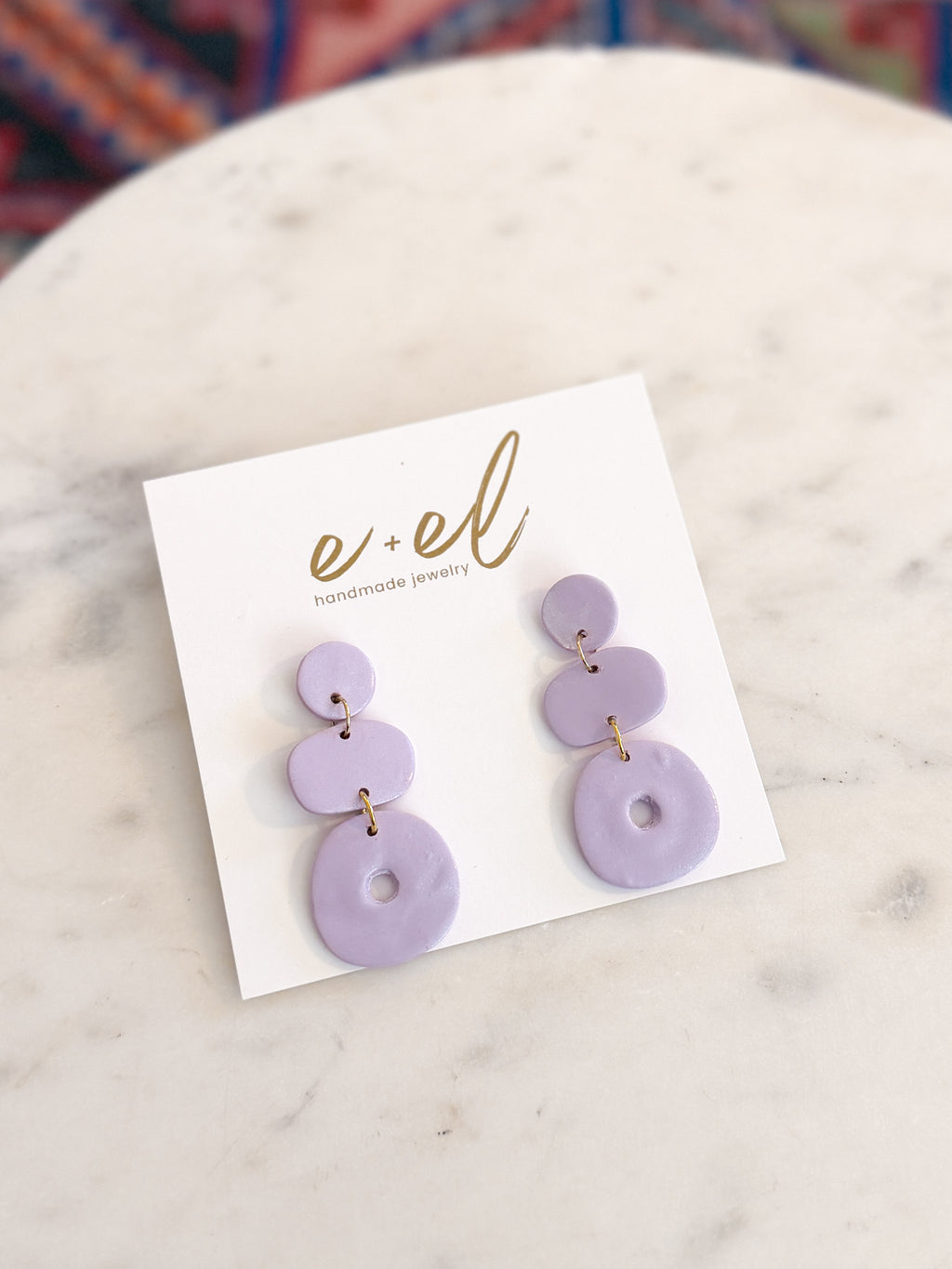 Hattie Earring Purple