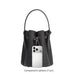 Laguna Recycle Vegan Leather Top Handle Bag- Mauve