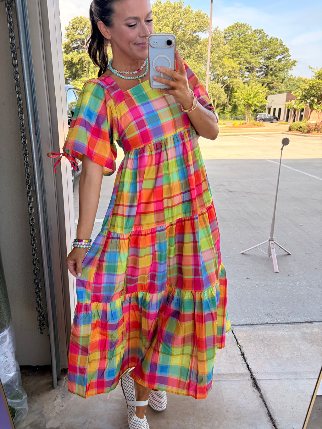 Rosey Baby Maxi Dress - Multi