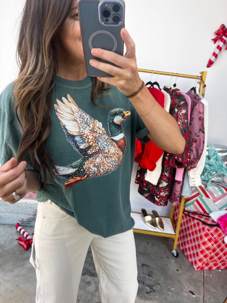 Bedazzled Duck Tshirt