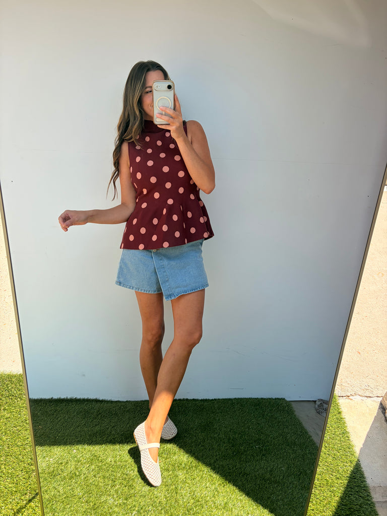 Ally Skort - Denim Blue