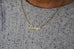 Dawgs Name Necklace - Dawgs Fans -Bulldog Gift