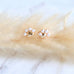 Pearl Paw Stud Earrings 