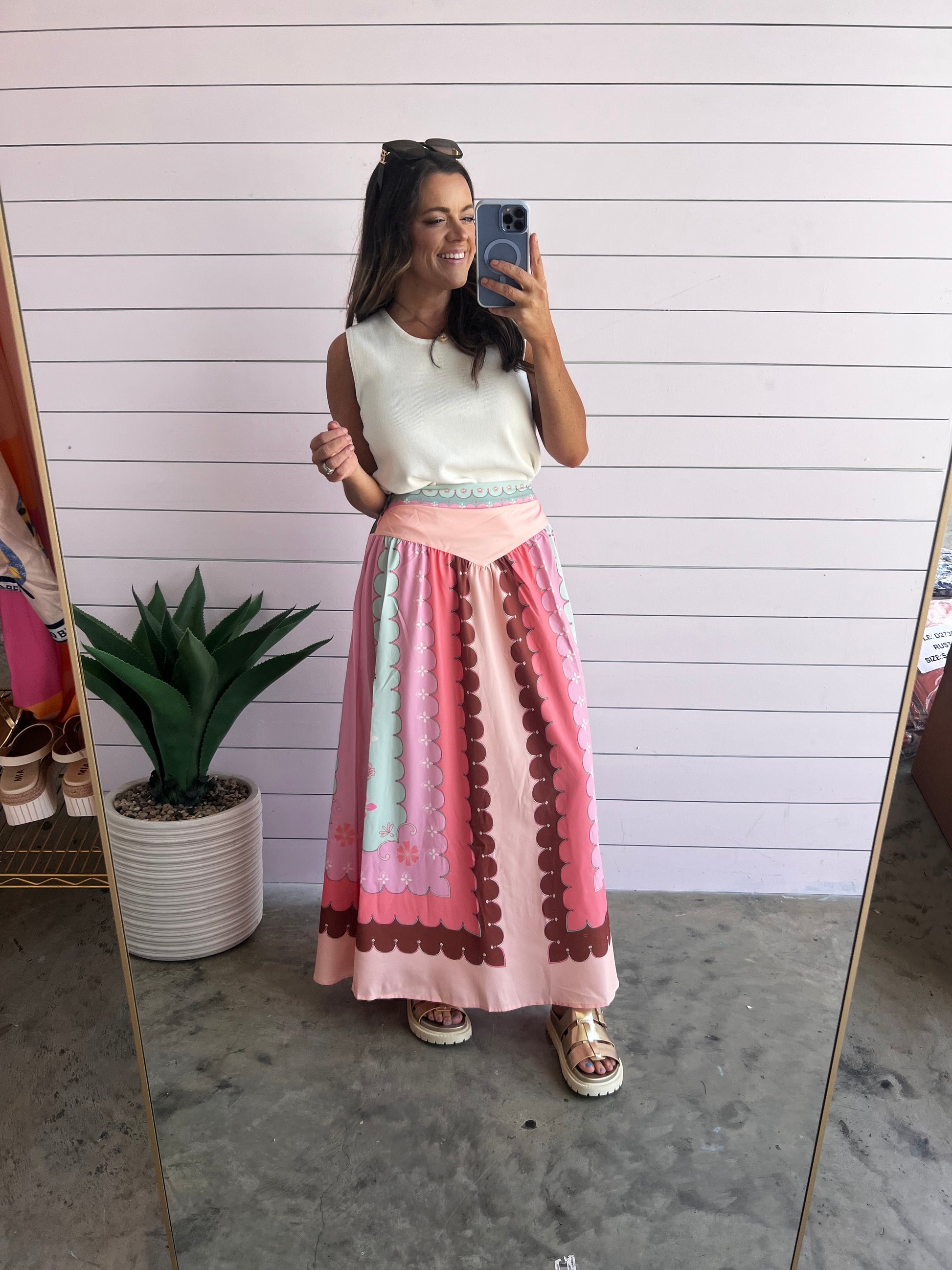Tropic Like its hot maxi skirt