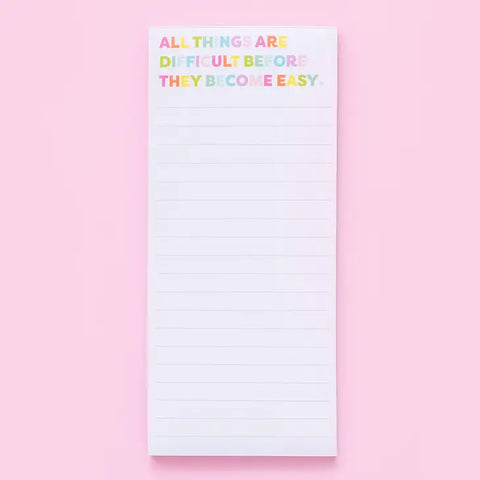 All Things List Pad