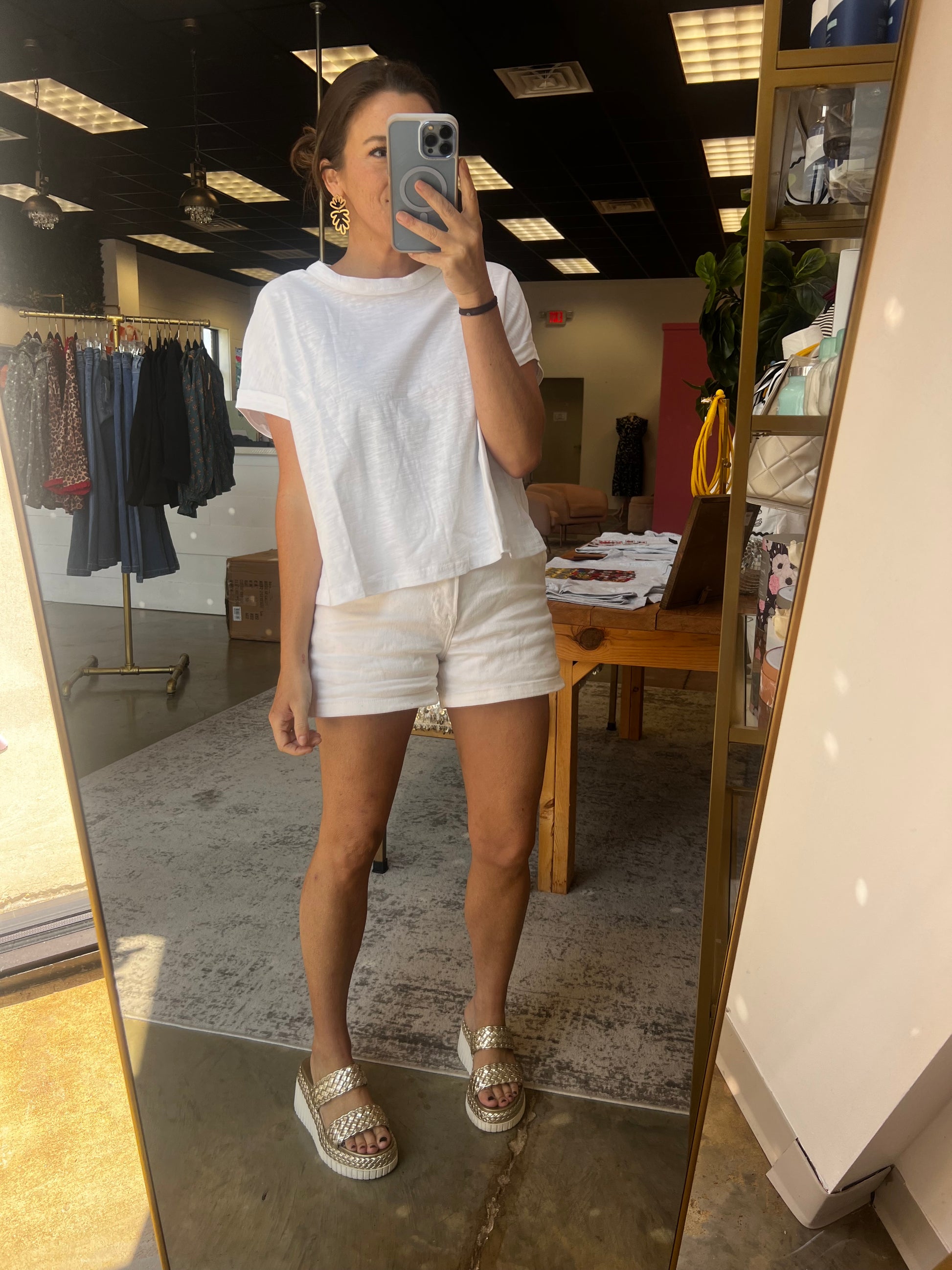 Slub Knit- White