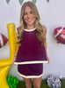 More Cowbell Skort - Burgundy