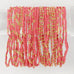 Solid Color 2mm Seed Bead Bracelets: Light Blue
