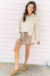 Laidback Luxe Top - Stone