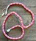 Beaded Phone Charger with Lightning & USB-C Cable: Greens