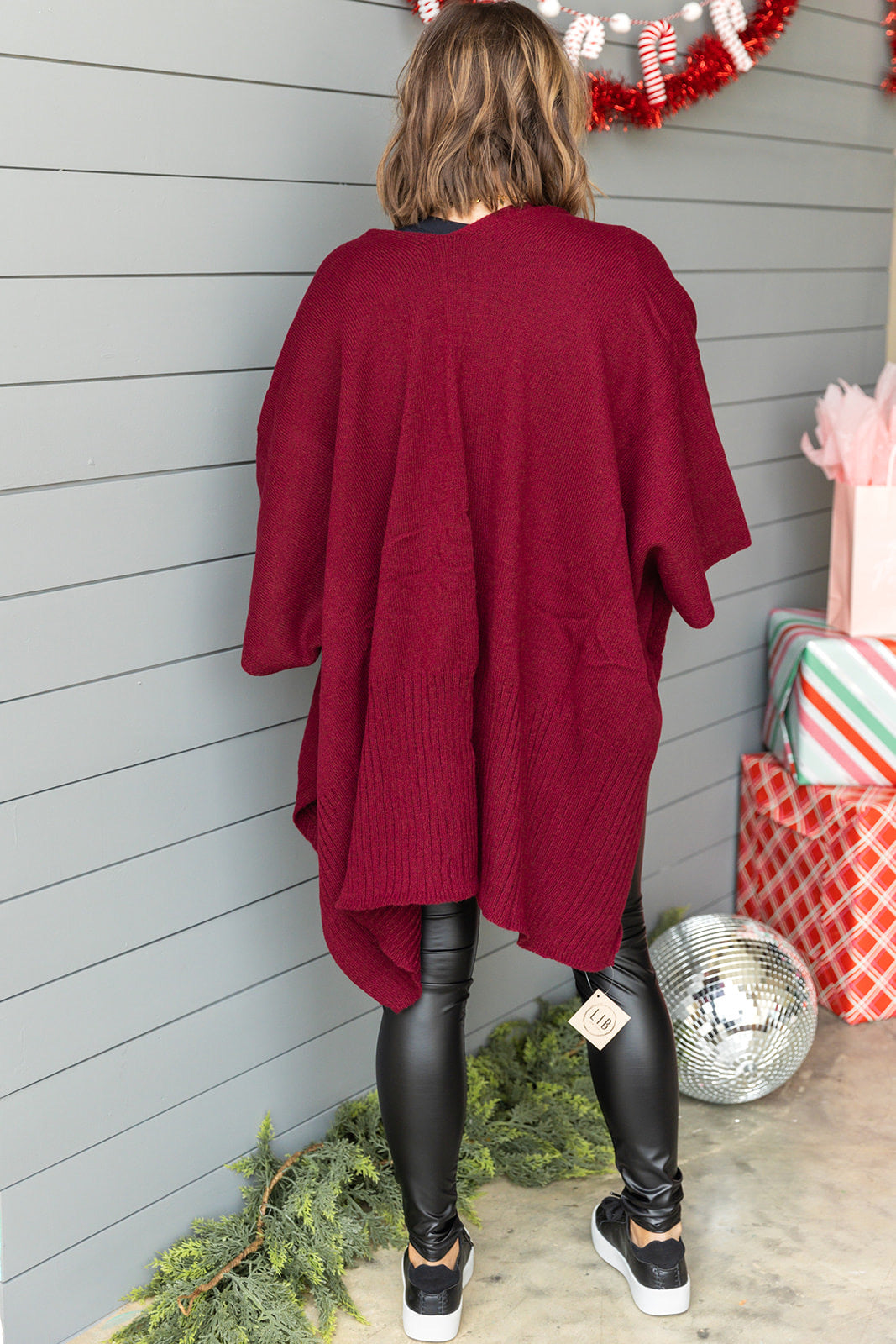 Holiday Poncho