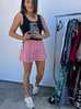 Gone for Gingham Skort - Red