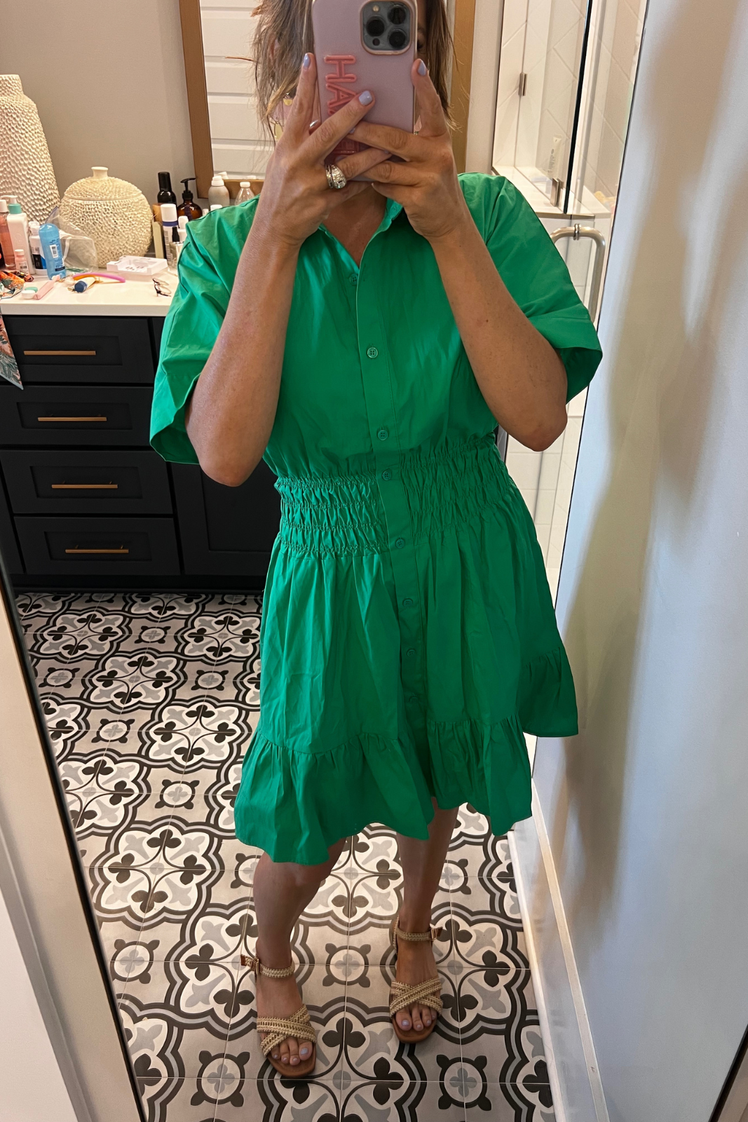 Oddi Dress 4 - Green