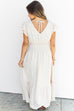 Fluttering into Fall Maxi Dress - Khaki