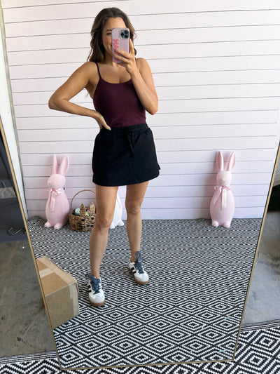 Always Right Skort - Black
