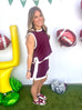 More Cowbell Skort - Burgundy
