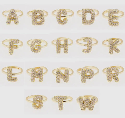 Chloe Luxe Initial Ring