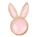 Bunny Serving Dish   Pink/Natural   6.25x11.5