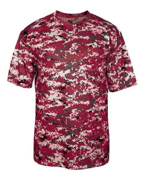 Youth Drifit Camo - Cardinal