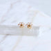 Pearl Paw Stud Earrings 