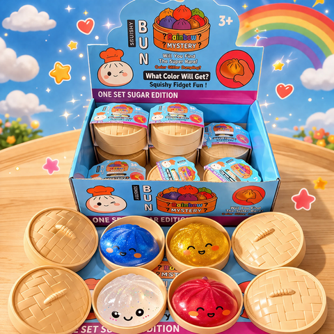 PRE ORDER 4" Mystery Glitter Squishy Dumpling