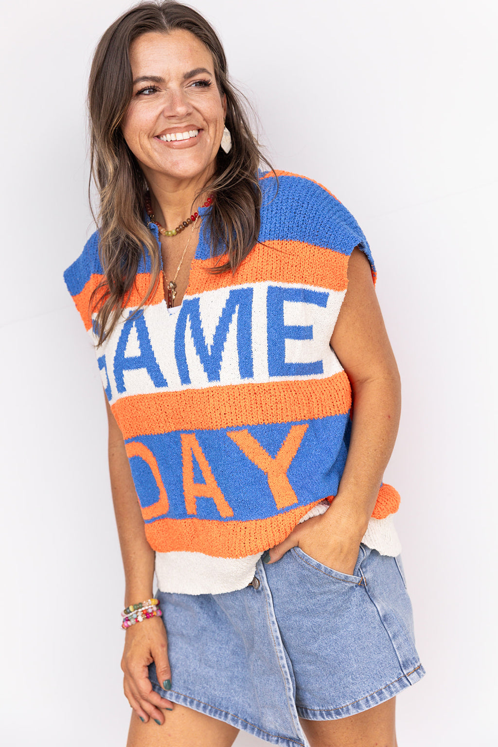 Go Big Blue Sweater