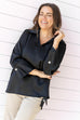 Seeking Closure Blouse - Black