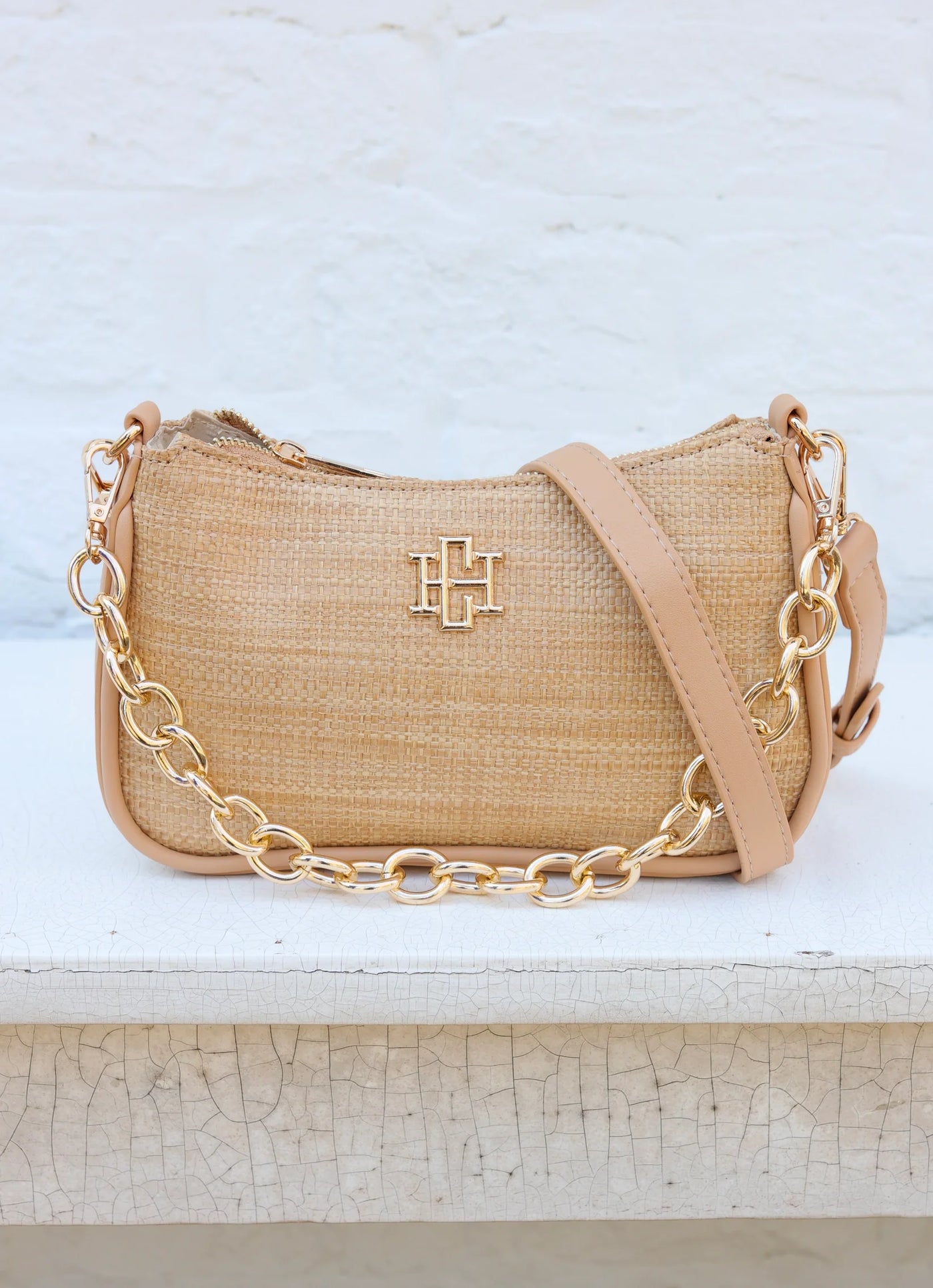 Joan Crossbody- Natural Tan