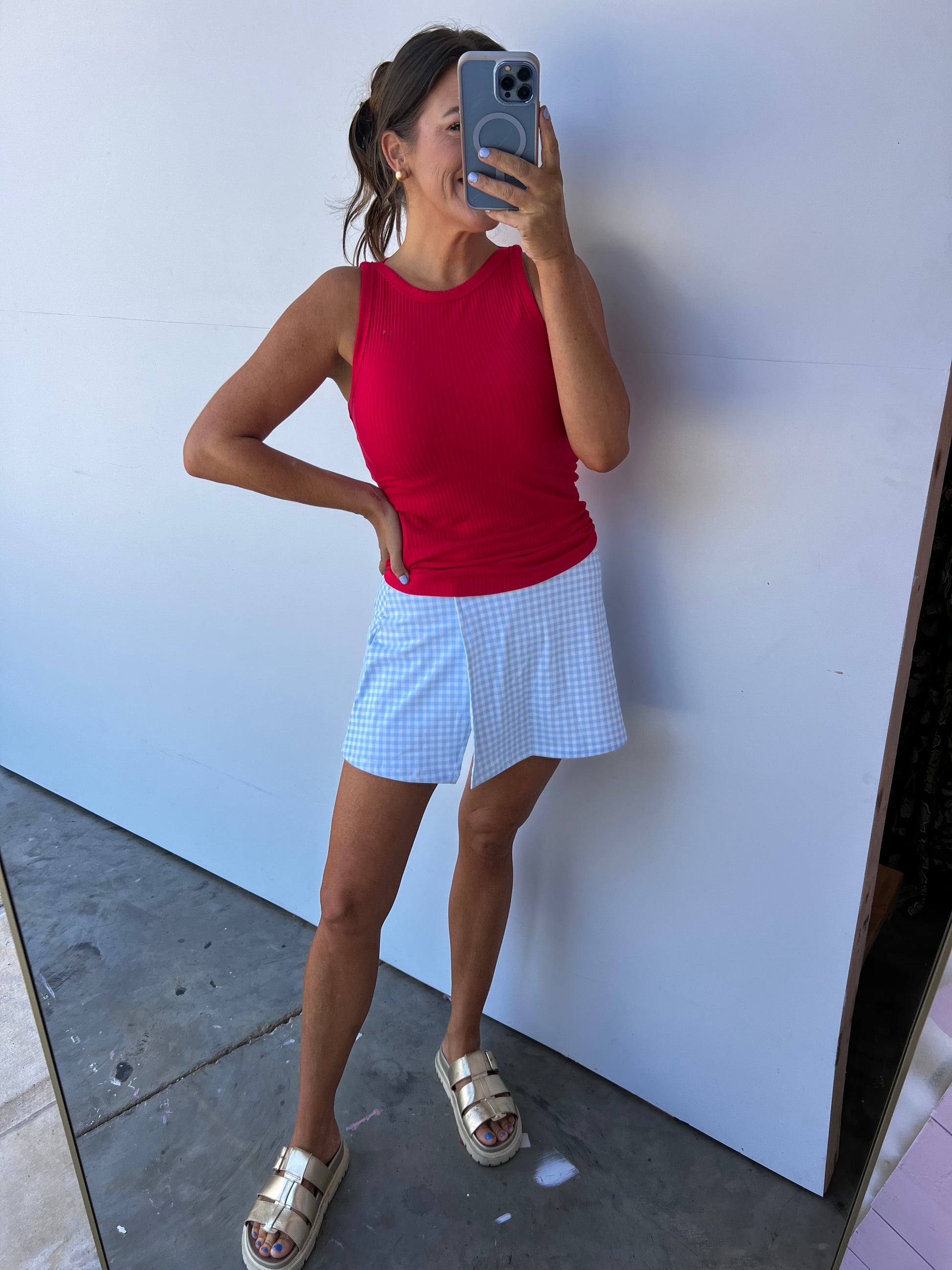 Crew Tank- Red