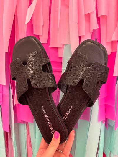 The Luke Slide -Black