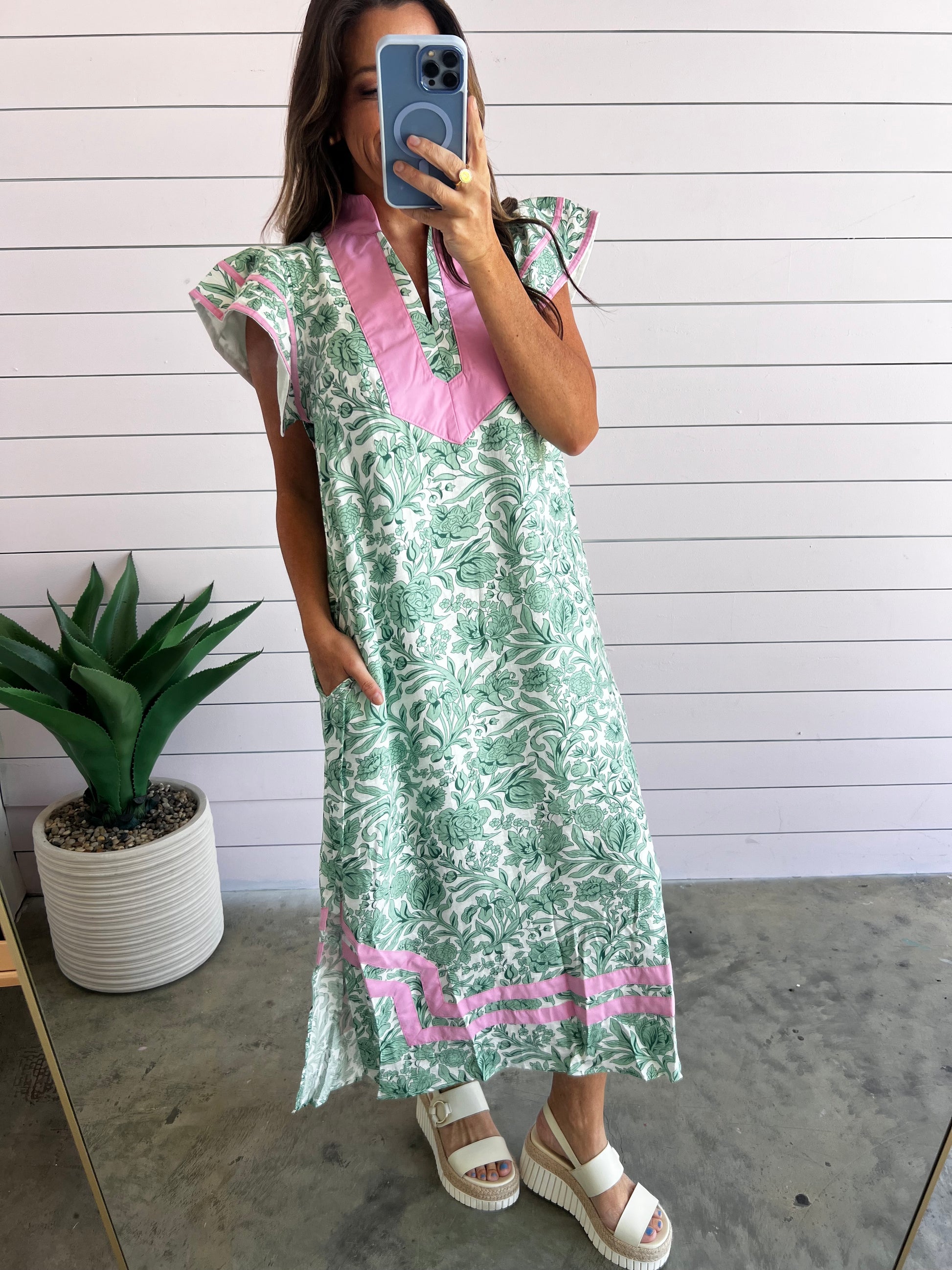 Prim but Proper Midi Dress