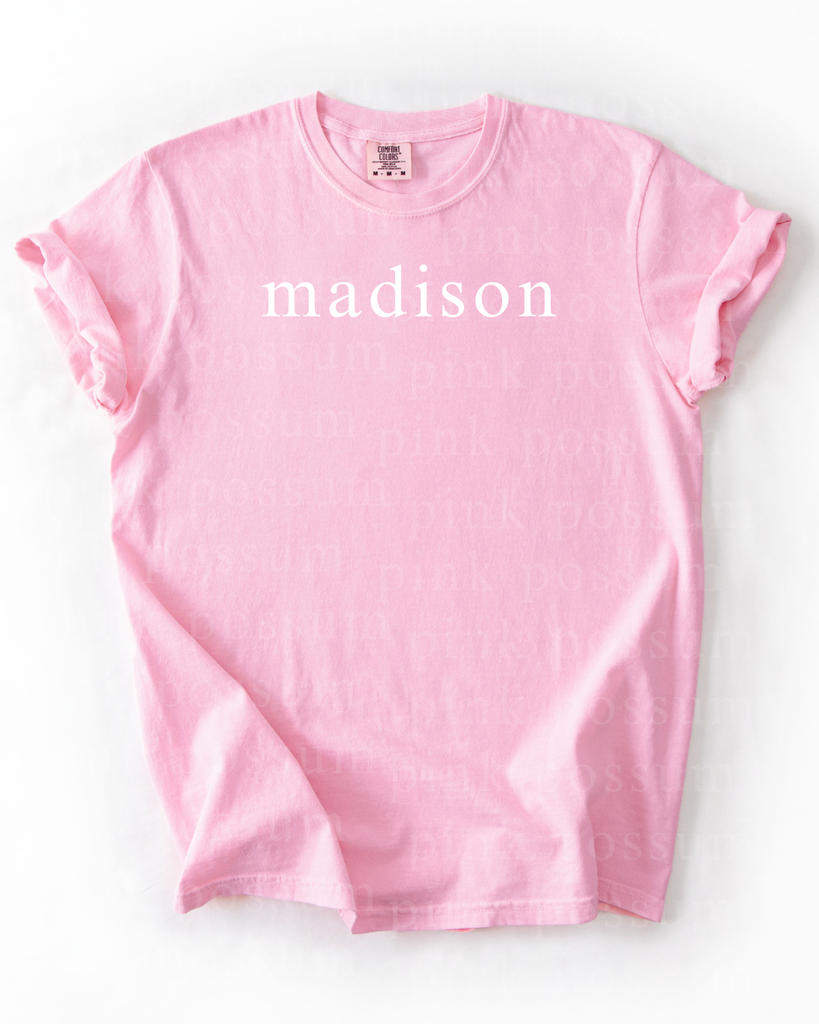 custom Hometown Tshirt - Blossom