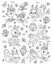 Easter Wonderland: Coloring Book: Paperback