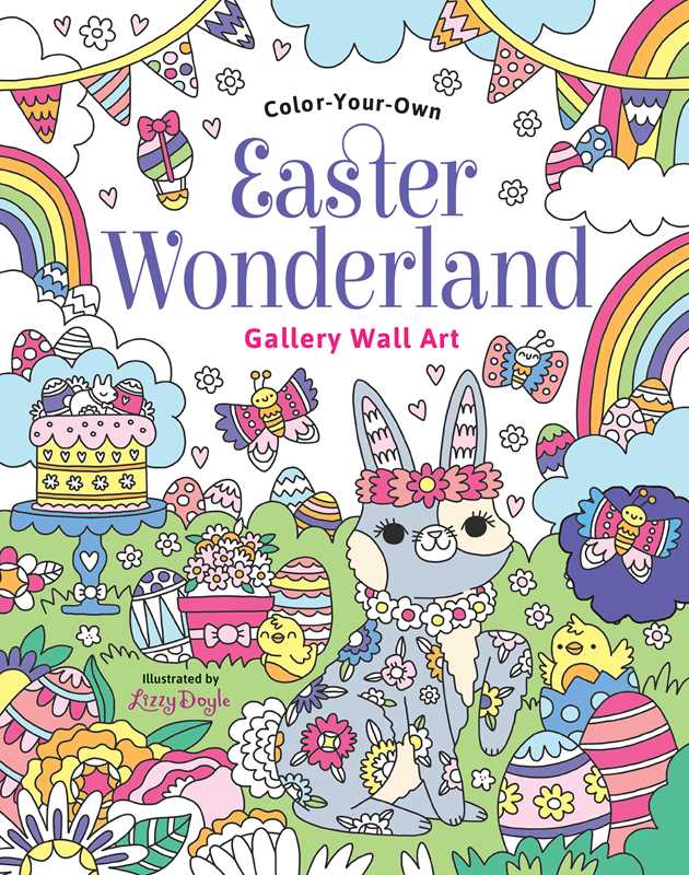 Easter Wonderland: Coloring Book: Paperback